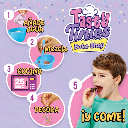 Tasty tinies kit pastel surtido