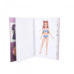 Top model cuaderno dress me up grande rebel kitty