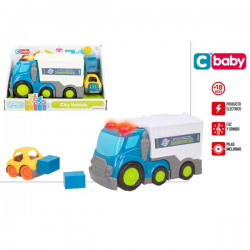 CAMION FRICCION CON LUZ Y SONIDO C BABY