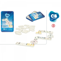 JUEGO DOMINO EN MALETIN METAL CB GAMES