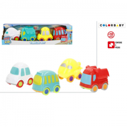 SET CUATRO VEHICULOS MY LITTLE KIDS SURTIDO