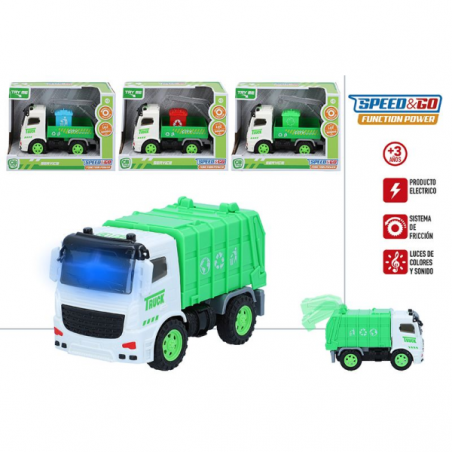 CAMION ELEC RECICLAJE SPEED AND GO SURTIDO