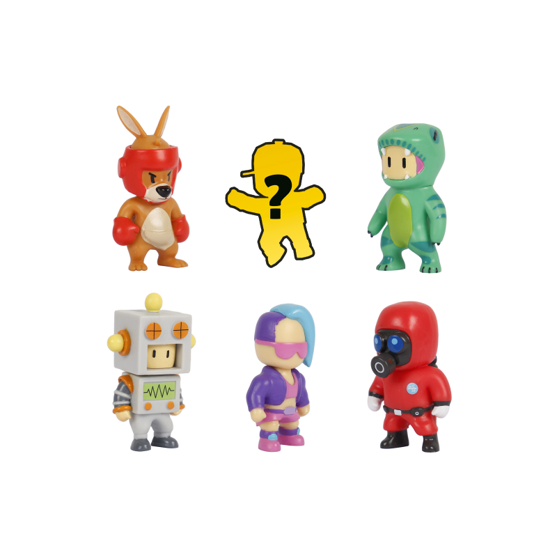 STUMBLE GUYS FIGURA PACK DE 6 EPIC COLLECTION SURTIDO