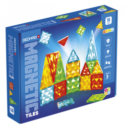 GEOMAG MAGNETIC TILES GEMS 16