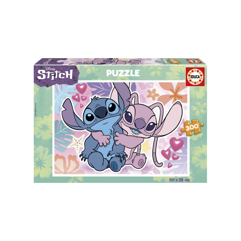 PUZZLE 300 STITCH CARTON DISNEY