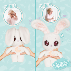 Peluche peekapets bunny plush surtido