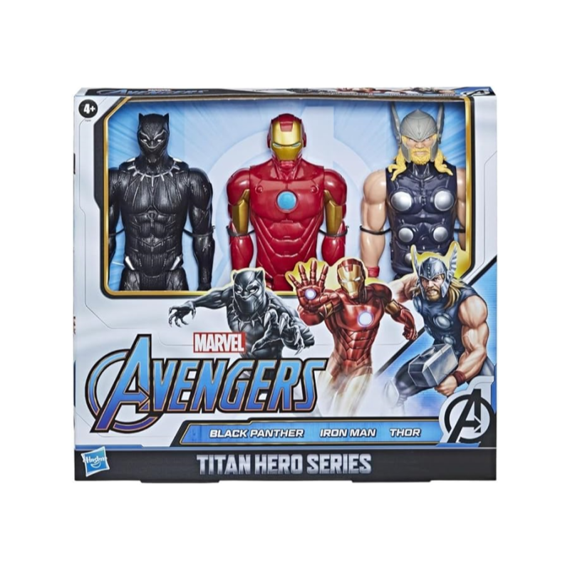 PACK 3 FIGURAS AVENGERS