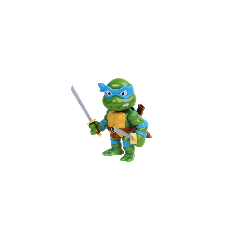 Figura metal Tortugas Ninja Leonardo 10 cm