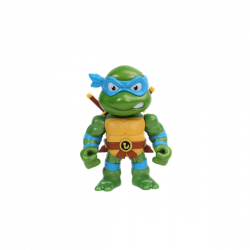 Figura metal tortugas ninja leonardo 10 cm