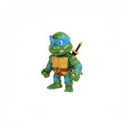 Figura metal tortugas ninja leonardo 10 cm