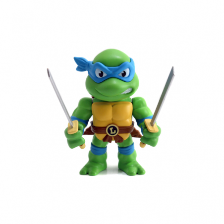 Figura metal tortugas ninja leonardo 10 cm