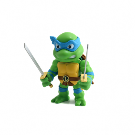 Figura metal tortugas ninja leonardo 10 cm