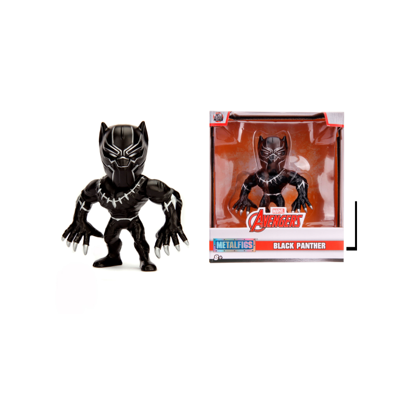 FIGURA METAL BLACK PANTHER 10 CM