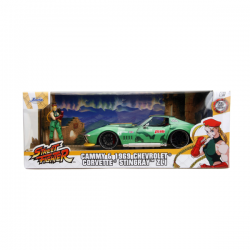 Street fighter ii cammy 1969 chevrolet corvette 1:24