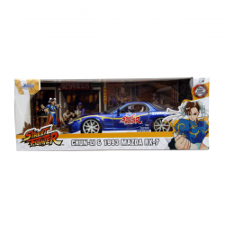 Street fighter ii chun-li 1993 mazda rx-7 1:24