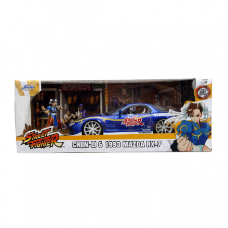 Street fighter ii chun-li 1993 mazda rx-7 1:24