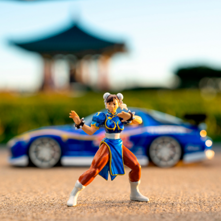 Street fighter ii chun-li 1993 mazda rx-7 1:24