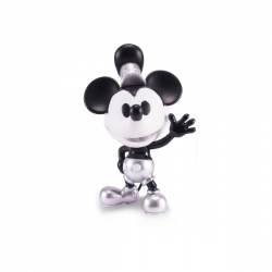 FIGURA METAL MICKEY STEAMBOAT WILLIE 10 CM