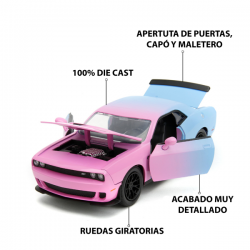 Pink slips dodge challenger hellcat 1:24