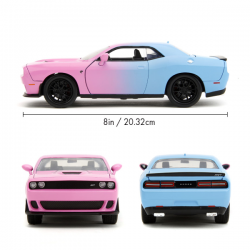 Pink slips dodge challenger hellcat 1:24