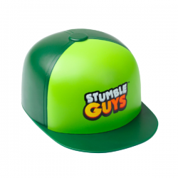 Stumble guys pack gorra con 2 figuras sorpresa