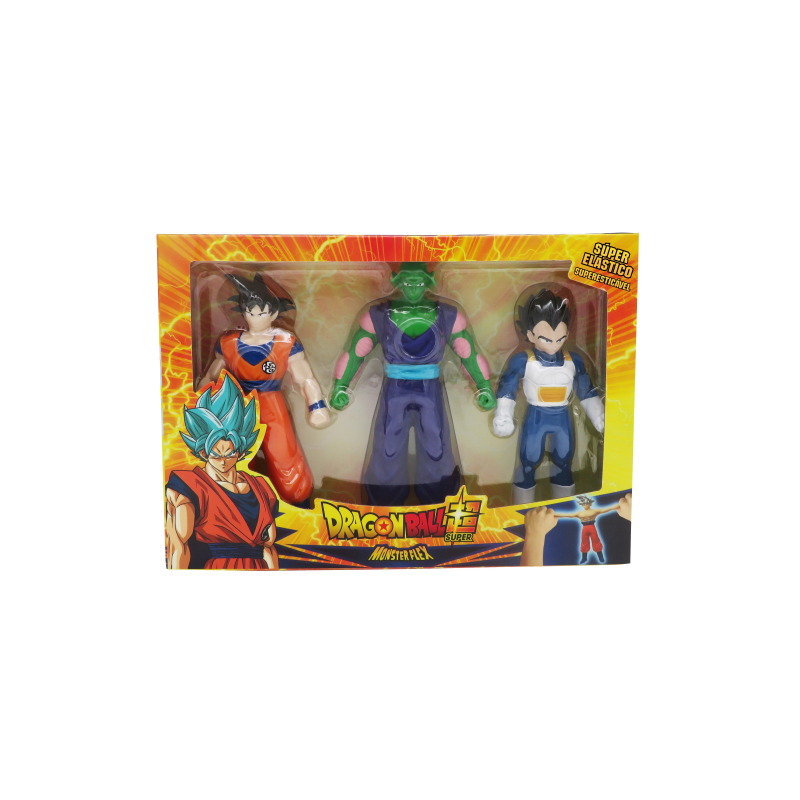 MONSTERFLEX DRAGON BALL PACK DE 3