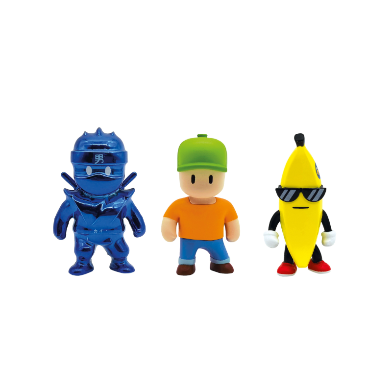 MONSTERFLEX STUMBLE GUYS PACK DE 3