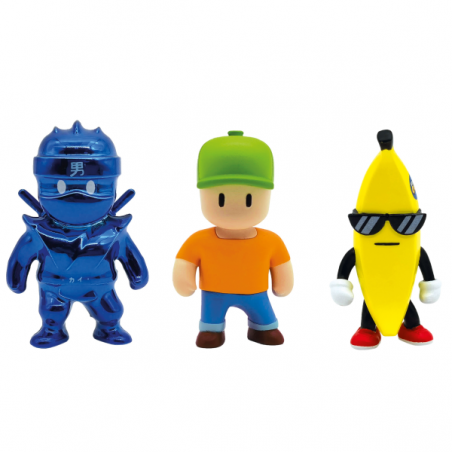 MONSTERFLEX STUMBLE GUYS PACK DE 3