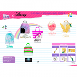 REAL LITTLES MOCHILAS Y BOLSOS COLECCION DISNEY SERIE 3