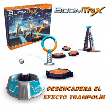 Boomtrix lanzadera y trampolines