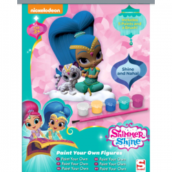 Shimmer & shine pinta tu...