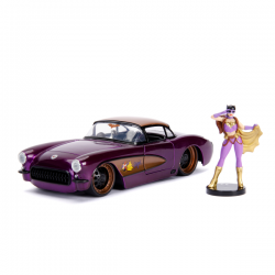 Batgirl chevy corvette 1957 1:24