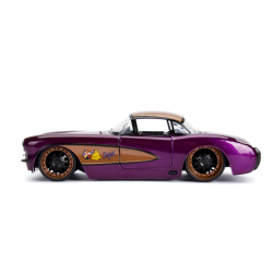 Batgirl chevy corvette 1957 1:24