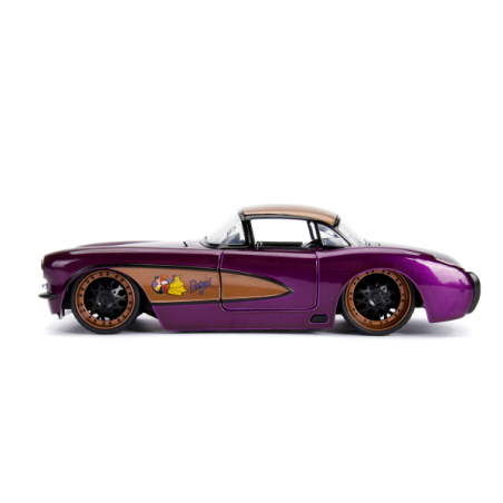 Batgirl chevy corvette 1957 1:24