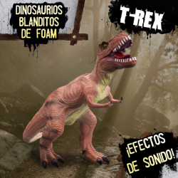 T rex foam con sonido