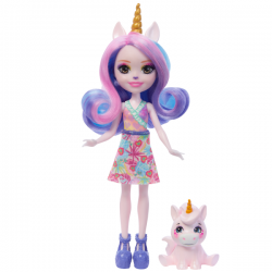 ENCHANTIMALS SUNSHINE ISLAND MUÑECA CON MASCOTA UNICORNIO