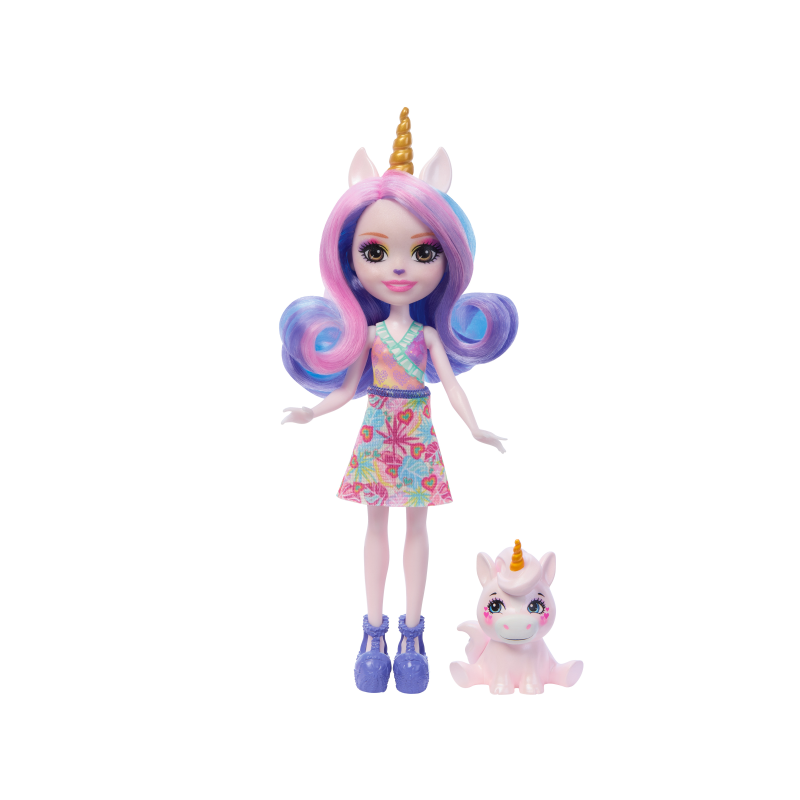 ENCHANTIMALS SUNSHINE ISLAND MUÑECA CON MASCOTA UNICORNIO