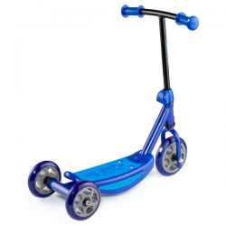 Mi primer scooter azul