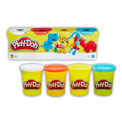 PLAYDOH PACK 4 BOTES