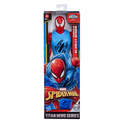 Spiderman figura web warrior titan surtido