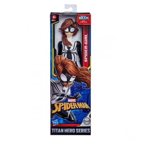 Spiderman figura web warrior titan surtido