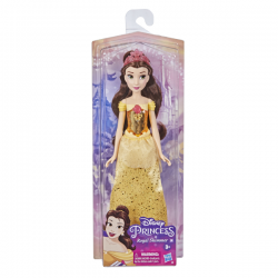 DISNEY PRINCESS MUÑECA BRILLO REAL STDO B (BELLA, AURORA, BLANCANIEVES, TIANA)