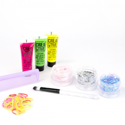 Glitter magic hair medium box