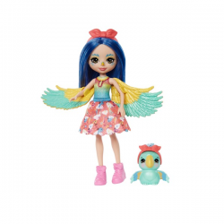 CITY TAILS ENCHANTIMALS PRITA PARAKEET AND FLUTTER