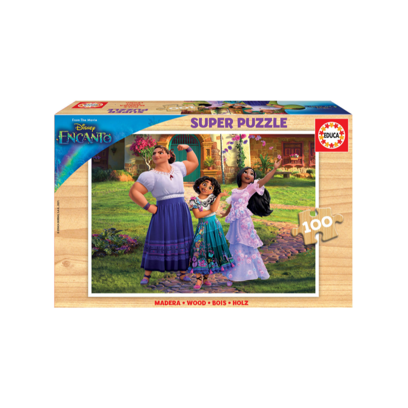 PUZZLE MADERA 100 PIEZAS ENCANTO DISNEY