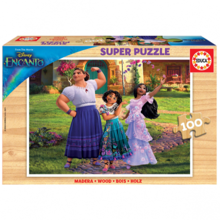 PUZZLE MADERA 100 PIEZAS ENCANTO DISNEY