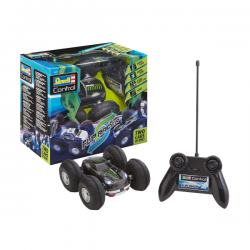 RC 2 SIDE STUNT CAR FLIP RACER 4WD CON LUZ LED