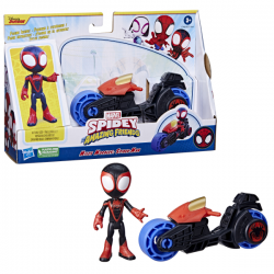 SPIDEY SURTIDO MOTOCICLETA Y FIGURA 10CM