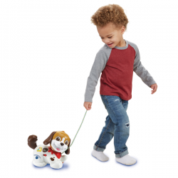 Perrito infantil de arrastre paseos y aventuras