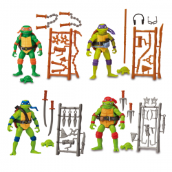 TORT. NJ TMNT MOVIE FIGURAS BASICAS SURTIDO